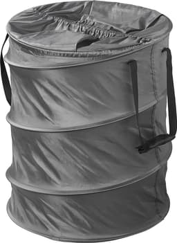ProPlus Waszak opvouwbaar - Ø46 x 60 cm - Wasmand - Pop-up waszak - Waszak Opvouwbaar Camping - Zwart — thumbnail 1