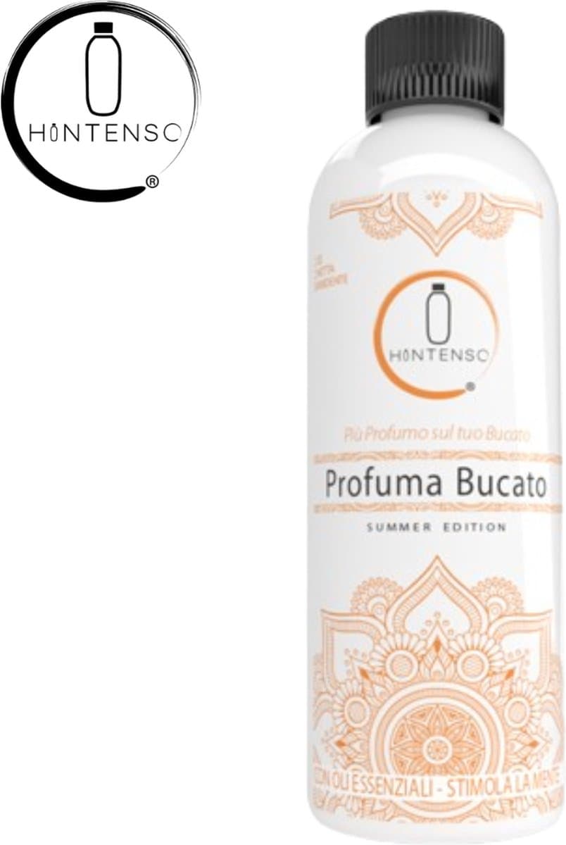Wasparfum Hintenso Summer Edition 500ml 70 Wasbeurten - Inclusief 1 gratis tester - Frisse was - Heerlijke geur - Textielverfrisser – Wasverzachter – Zonnebrandcreme geur - Zomergeur - Wasparfum - Wasmachine — afbeelding 1