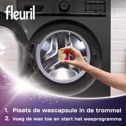 Fleuril Renew Caps - Wascapsules - Gekleurde Was - Voordeelverpakking - 36 Wasbeurten — thumbnail 4