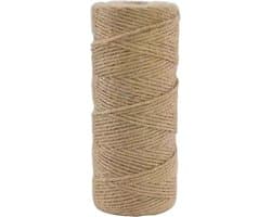 Natuurlijk Jute Koord voor Knutselen en Decoratie - 200m x 2mm