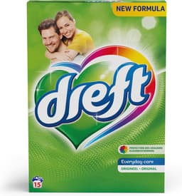 Dreft - Wasmiddel - Waspoeder - Normaal - 15wb/1050g — thumbnail 1