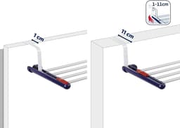 JGS ® Handige Droogrek voor Deur en Radiator Gebruik — thumbnail 5