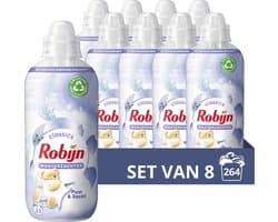 Robijn Classics Puur & Zacht Wasverzachter - 8 x 33 wasbeurten - Voordeelverpakking