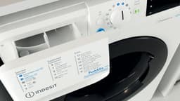 Indesit BDE96435EWKVBE Was-droogcombinatie - 9kg wassen - 6kg drogen - Energieklasse D - Wit — thumbnail 4