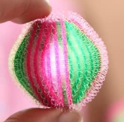 6 stuks ontharingsballen voor in de wasmachine - Anti-Pluis Wasbal Set - Nylon Wasmachine Ballen - Wasballen Wasbol - Pluisballen — thumbnail 4