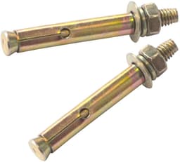 25x Verlengbouten Betonankers M6 x 60 mm Gegalvaniseerd Staal — thumbnail 1
