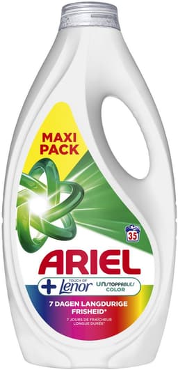 Ariel Wasmiddel +Touch of Lenor Unstoppables Kleur - 4 x 35 Wasbeurten — thumbnail 3