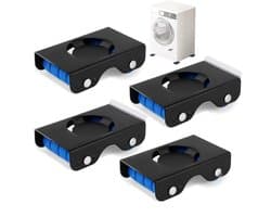 Verrijdbare Basis voor Zware Huishoudelijke Apparaten - Wasmachine & Droger Trolley met Stille Wielen en Rem
