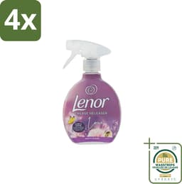 Lenor – Crease Releaser Spray – Love Exotic Bloom – Kreukverwijderaar & Textielverfrisser – 500 ml - Voordeelverpakking - 4 stuks - Stofverzachtener - Stofverfrisserspray — thumbnail 1