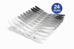 XEMM Wasknijpers 24 Stuks - Kunststof Knijpers voor Wasrek - Sterke Grip - Zwart/Wit/Grijs - Set van 24 Plastic Wasknijpers — thumbnail 2