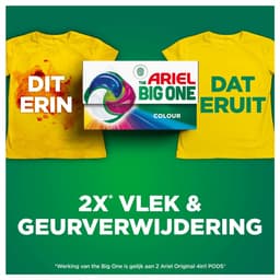 Ariel - 4in1 Wasmiddel Pods The Big One Color - 4 x 12 stuks - Voordeelverpakking — thumbnail 4