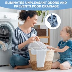 Pluizenfilter voor Wasmachine - Betrouwbare Lekbescherming - Universeel Compatibel met Diverse Modellen — thumbnail 3