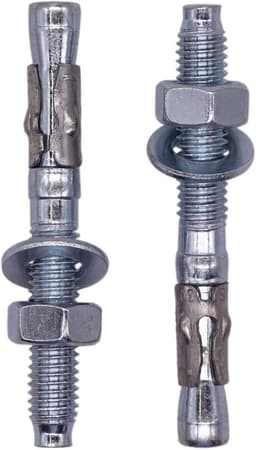 4x Verzinkte Spreidpluggen M8 x 65mm - Stevige Betonankers voor Bouw en Montage — thumbnail 1