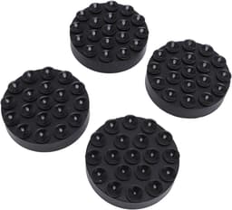 Wasmachine Trillingsdempers - Antislip Absorptiepads - Geluidsreductie - Krachtige Zuignap - 16x12x4cm - Zwart — thumbnail 5