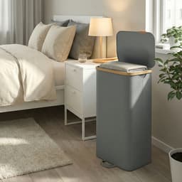 SONGMICS - Wasmand - Wasmand met Deksel - Uitneembare Waszak - 100 Liter Capaciteit — thumbnail 3
