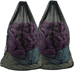 Extra grote wasnetzakken 70x90cm - 2 stuks, stevig en ideaal voor kleding, lingerie en delicate was in de wasmachine — thumbnail 1
