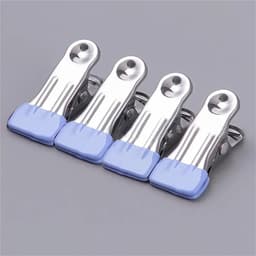 Wasknijpers Roestvrij Staal - Kledingklemmen - Was Ophangen - Robuuste Grip - 50 Stuks - Lichtgroen — thumbnail 4