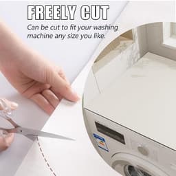Wasmachine Drogerhoes - Beschermmat Apparaten - Apparaten Beschermen - Antislip Diatomeeënaarde - 60 x 60 cm - Geruit — thumbnail 3