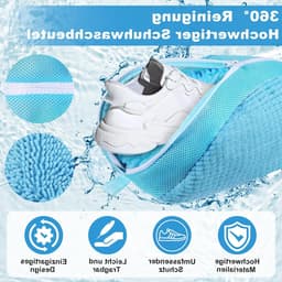 Waszak voor Schoenen - Lichtgewicht en Herbruikbaar Net voor Trainers - Ideaal voor Wasmachine, Anti-Deformatie, 39 x 25 x 9 cm — thumbnail 5