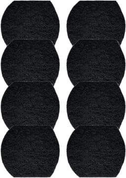 Luieremmer Deodorizer - Geurverwijderaars Koolstoffilters - Frisse Kinderkamer - Actieve Kool Absorptie - 8 Stuks - Zwart — thumbnail 1