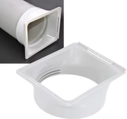Dailygoods - Universele Afvoerslang Koppeling voor Airco - Vierkant naar Rond - Stil & Duurzaam — thumbnail 2