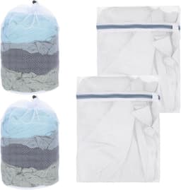 2 Stuks Gaaszakken voor Wasserette, 15" X 12" Waszak met Rits voor Wasmachine, Ideaal voor College, Slaapzaal en Reizen — thumbnail 1