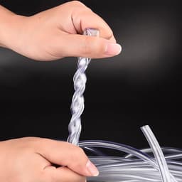 Dailygoody - Transparante PVC Slang - Flexibele Buizen voor Tuinbewatering - Lichtgewicht 5m - Duurzaam en Herbruikbaar - 12mm Buitendiameter - Geschi... — thumbnail 5
