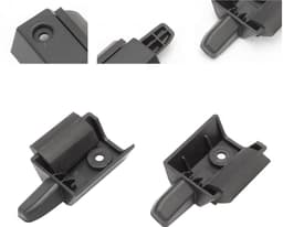 Dailygoody - Bevestigingsbouthouder - Klem clips - Efficiënte montage - 2 stuks - Geschikt voor Clio 3 - Onderdeelnummer 7701479153 — thumbnail 3