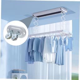Enkele Pulley Systeem - Katrolblok met Lager - Was Drogen Optimaliseren - Universele Hoekadapter — thumbnail 5