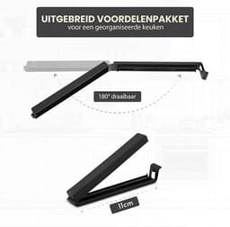Zakclips Sluitclips Zwart - 20 Stuks voor Vriezer, Zakken en Voedselopslag - 11 cm — thumbnail 3