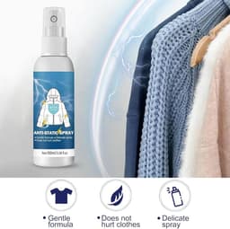 Antistatische Spray 100ml voor Kleding, Textiel, Meubels en Auto - Vermindert Statische Lading en Verbetert Comfort — thumbnail 2