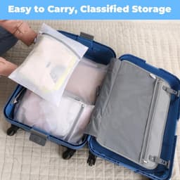Wasmachine Wasnetjes Set van 8 Stuks 40 x 30 cm, Ideaal voor Kleine Wasgoed en Delicate Kleding — thumbnail 2
