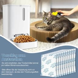 10 stuks droogmiddel voor Petkit 5L kattenvoerautomaten, droogmiddel vervanging voor katten- en hondenvoerautomaat, voedsel, ruilhandel — thumbnail 4