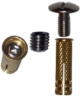 Uittrekbare Ankerschroeven voor Zwembadzeilen - 10 mm - 6 cm - Roestvrij Aluminium en Staal - Voor Zwembadafdekkingen — thumbnail 2