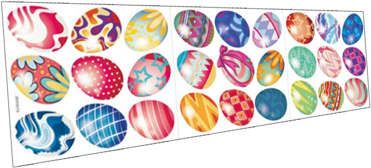 1set Paasei Wandstickers Van Zelfklevende Pvc Wanddecoratie Voor Pasen Creatief Leuk Ontwerp Voor Muur Raam Deurdecoratie — afbeelding 1