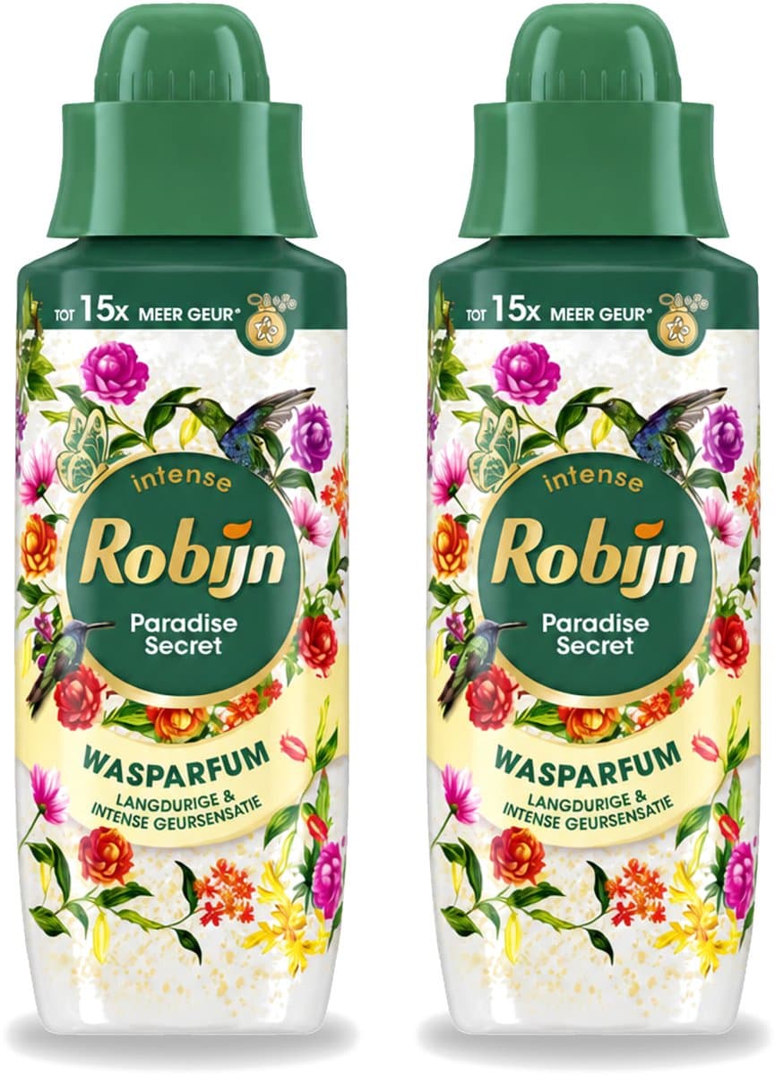 2 x Robijn – Wasparfum – Paradise Secret – 342 ml - Voordeelverpakking - 2 stuks — afbeelding 1