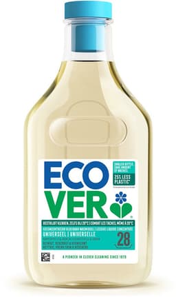 Ecover - Vloeibaar Wasmiddel Universal - Voordeelverpakking 6 x 1 L - 168 wasbeurten - Plantaardig & Biologisch afbreekbaar - Krachtige reiniging bij 20°C - Frisse geur — thumbnail 2