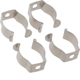 Roestvrijstalen Veerklemmen - Gereedschapshangers Clips - Gereedschap Organiseren - Zwaar Gebruik Ontwerp - 19 mm - Zilver — thumbnail 5