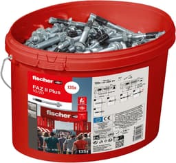 Boutenanker FAZ II Plus - Zware lastankers Keilbouten - Bevestigen Zware Lasten - Hoog Draagvermogen Seismisch Goedgekeurd - 135 stuks — thumbnail 2