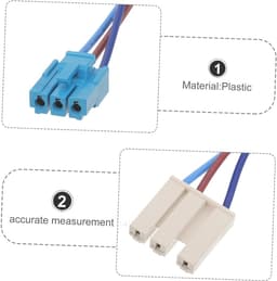 Water Level Sensor - Wasmachine Onderdeel - Wasmachine Reparatie - Duurzaam Plastic Materiaal - 4 Stuks - As Shown — thumbnail 4