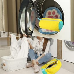 Schoenwaszak - Innovatief ritsontwerp - Herbruikbaar wasnet - 39 x 19 cm - Bescherming voor schoenen - Lichtgewicht en draagbaar - Sneakerwaszak — thumbnail 2
