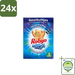 Robijn Geurbuiltjes Intense 3 stuks per verpakking - Voordeelverpakking - 24 stuks - Geur in kleding - Frisheid in kleding — thumbnail 1