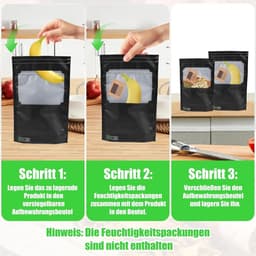 Opbergzakken - Luchtdicht - Geurcontrole - Set van 1 stuk — thumbnail 3