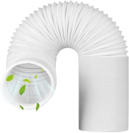Dailygoods- Afvoerslang 2 Meter - 150 mm Diameter - PVC Afvoerslang - Verlenging - Draagbare Airconditioning - Geschikt voor Wasdroger/Afzuigkap - Afvoerslang Voor Airco — thumbnail 1