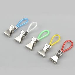 Dailygoods - 15 Stuks Kleurrijke Metalen Clips voor Theedoeken en Handdoeken - Multifunctionele Handdoekclips — thumbnail 2
