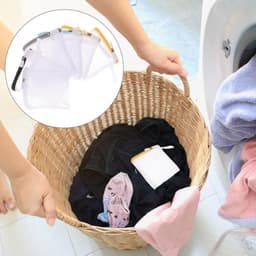 6-delige Mini Wasmachine Set voor Ondergoed en Kleding - Reisvriendelijke Wasnetjes en Wasmiddel voor Efficiënt Wassen — thumbnail 2