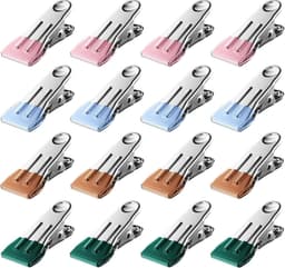 Roestvrijstalen Wasknijpers 32 Stuks - Duurzame, Multifunctionele en Antislip Kledingknijpers voor Sterke Bevestiging — thumbnail 4