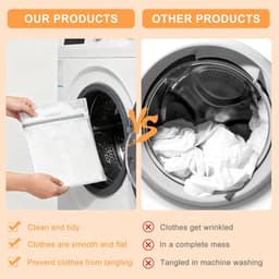 Solidchoice - Set van 4 Wasnetten voor de Wasmachine — thumbnail 4