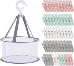 50 Stuks Kledingknijpers van Extra Sterk Plastic voor Binnen en Buiten, Ideaal voor Waslijn en Kledingophang Gebruik — thumbnail 1
