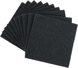 Compostemmer 5 liter - Actieve koolfilter - 165 x 165 mm - Vervangingsfilter voor geurcontrole - Geschikt voor compostemmers en kattenbakken — thumbnail 1